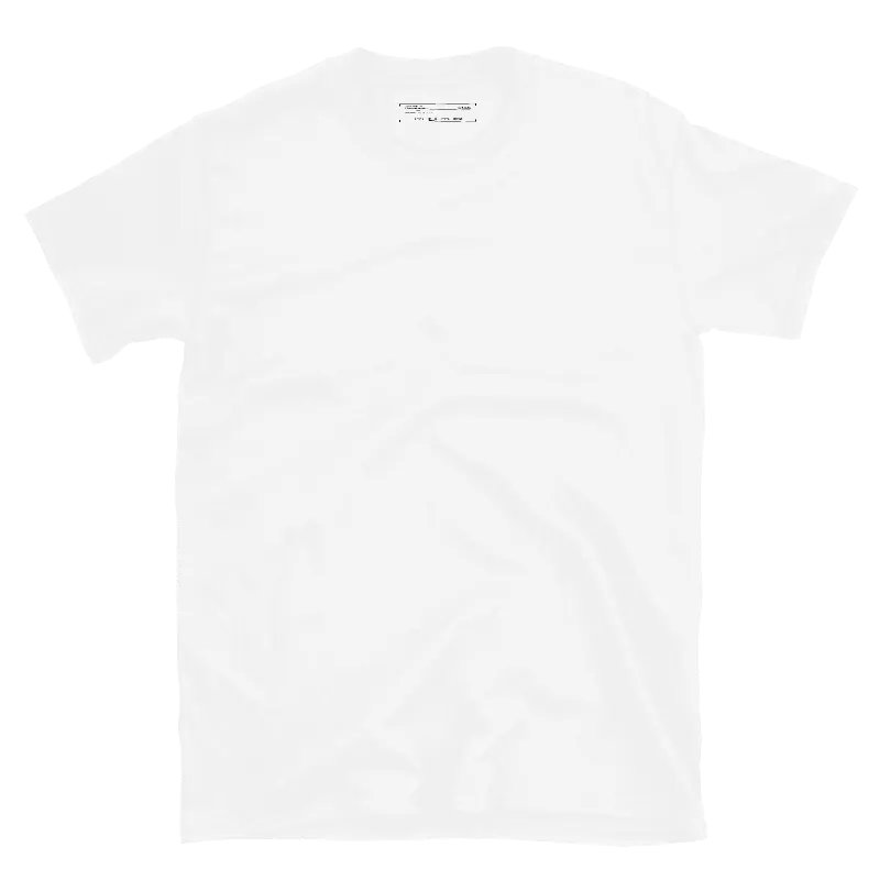 T-Shirt Blanc | QR Noir FlashMoi